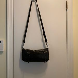 Linea Pelle black leather purse